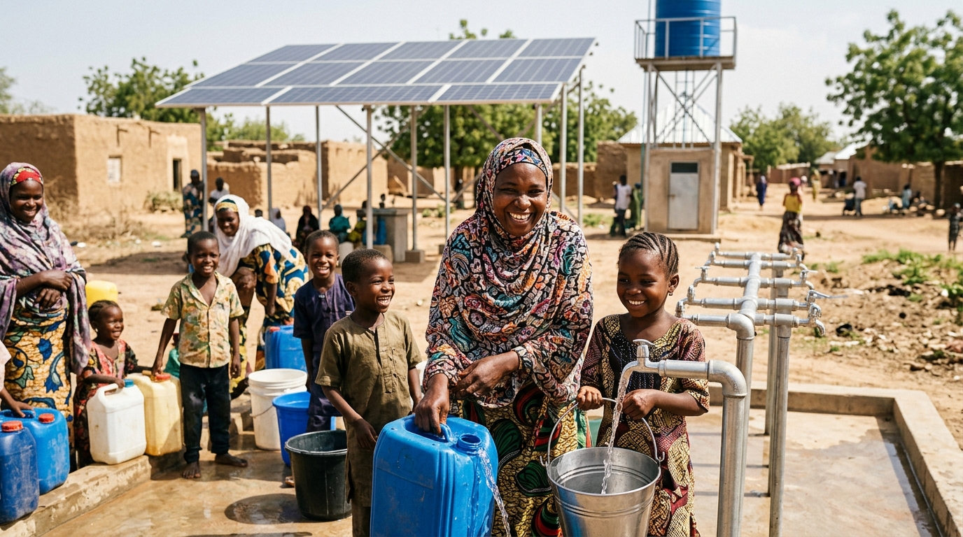 Volunteers Lead Community Clean Water Project